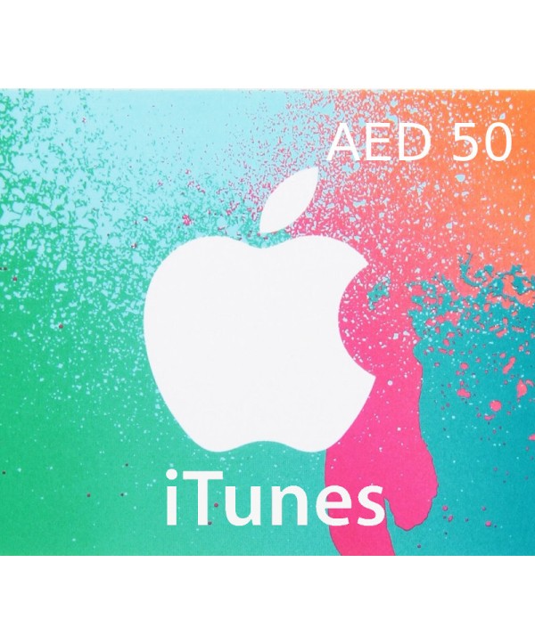iTunes 50 AED AE Card Key 